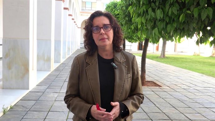 La portavoz de Educación del grupo socialista, Susana Rivas.