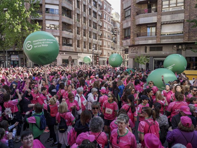 11.000 Mujeres Plantan Cara Al Cáncer Este Domingo En Logroño En Una Nueva Carrera Para Apoyar La Investigación