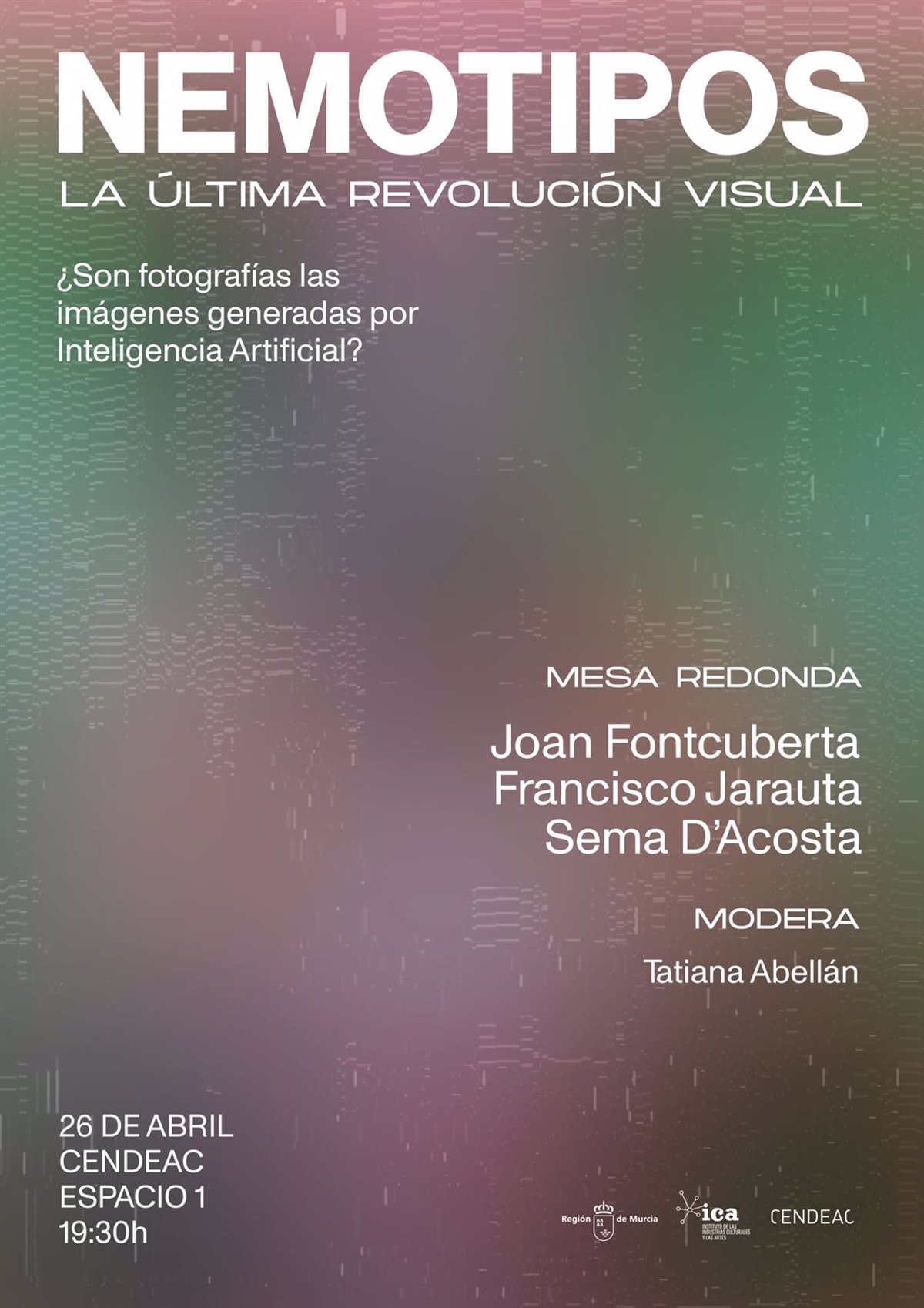 Una mesa redonda aborda las imágenes generadas con IA con el artista Joan Fontcuberta y el filósofo Francisco Jarauta