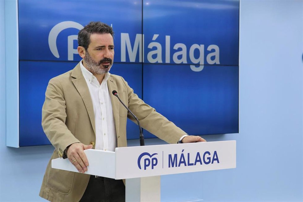 El secretario general del PP de Málaga, José Ramón Carmona.