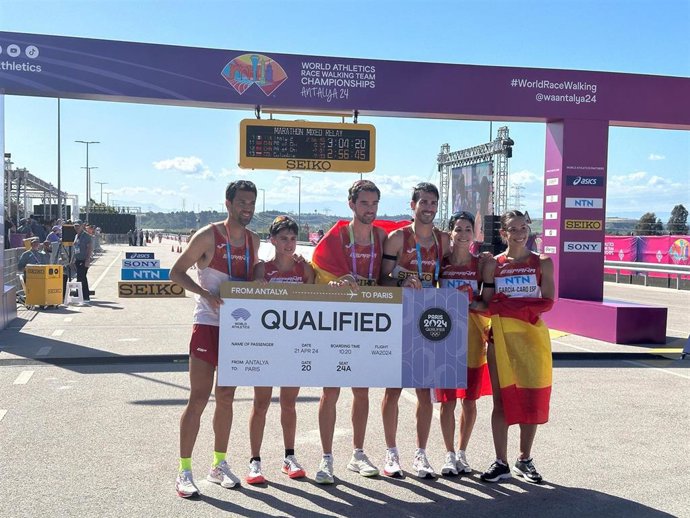España tendrá dos equipos de relevo mixto de marcha en los Juegos Olímpicos