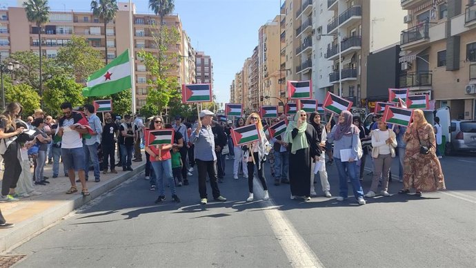 Manifestación este domingo, 21 de abril, en Huelva en favor de Palestina