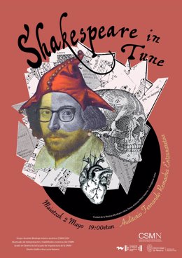 Cartel promocional de 'Shakespeare in tune'.