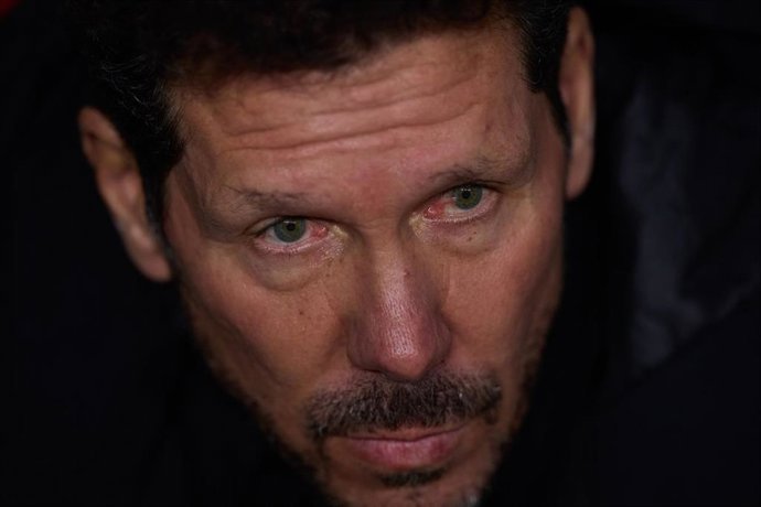 Archivo - Diego Pablo 'Cholo' Simeone