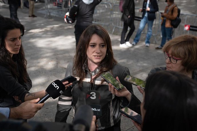 La diputada de la CUP en el Parlament, Laure Vega