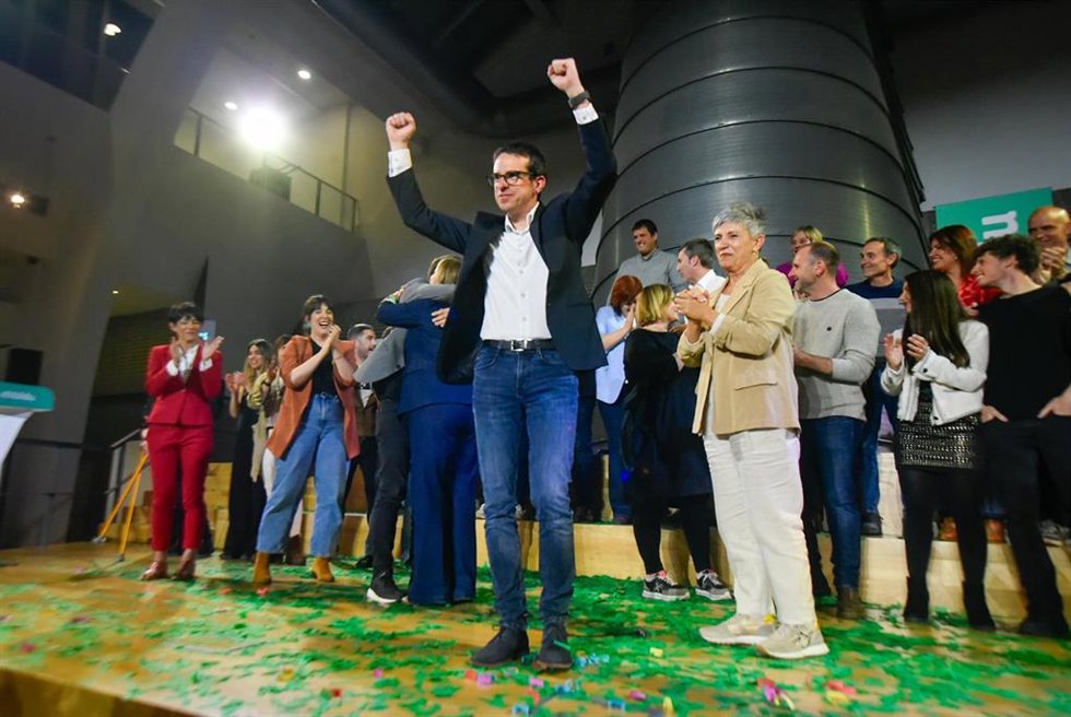 El candidato a lehendakari, Pello Otxandiano