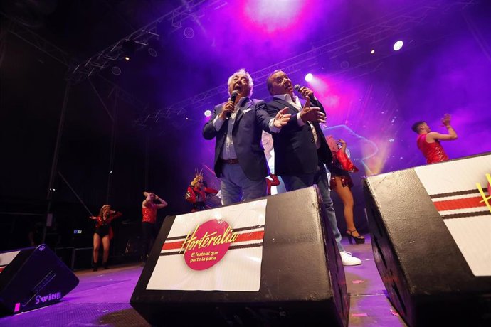 Los del Río durante su actuación en Horteralia 2024.