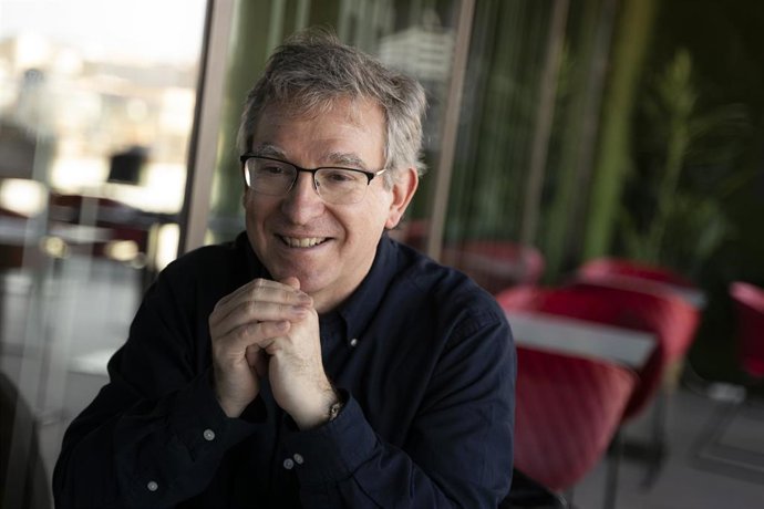 Archivo - El escritor, Santiago Posteguillo, durante una entrevista a Europa Press por su último libro ‘Maldita Roma’.