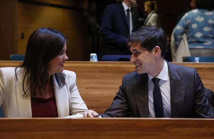 Sandra Gómez y Borja Sanjuán en una imagen de archivo