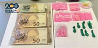 Tres detenidos con más de 40 gramos de cocaína rosa y pastillas en un local de ocio de Puente de Vallecas