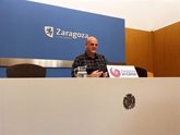 Foto: ZeC pide al Ayuntamiento de Zaragoza que destine fondos a ayuda humanitaria y afea su "pasividad" ante la crisis en Gaza
