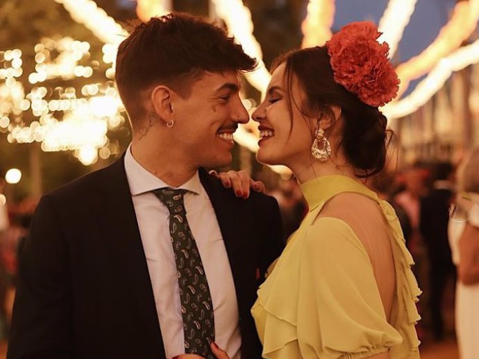 Jessica Bueno y Luitingo han vivido su primera Feria de Abril juntos