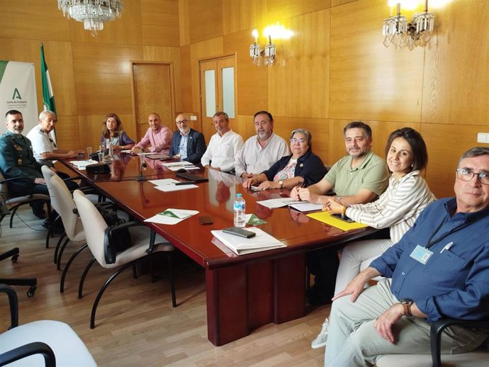 Reunión de coordinación de la comisión contra las agresiones al personal sanitario de la provincia.