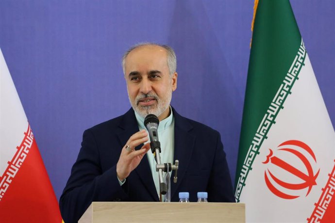 Archivo - El portavoz del Ministerio de Exteriores de Irán, Naser Kanani (archivo)