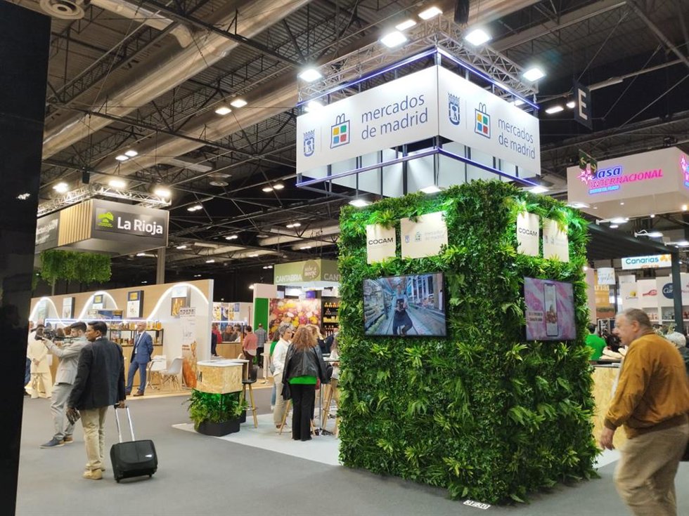 Stand de Mercados de Madrid en Salón Gourmets