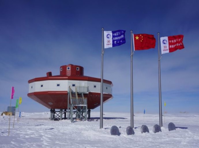 Base china en la Antártida