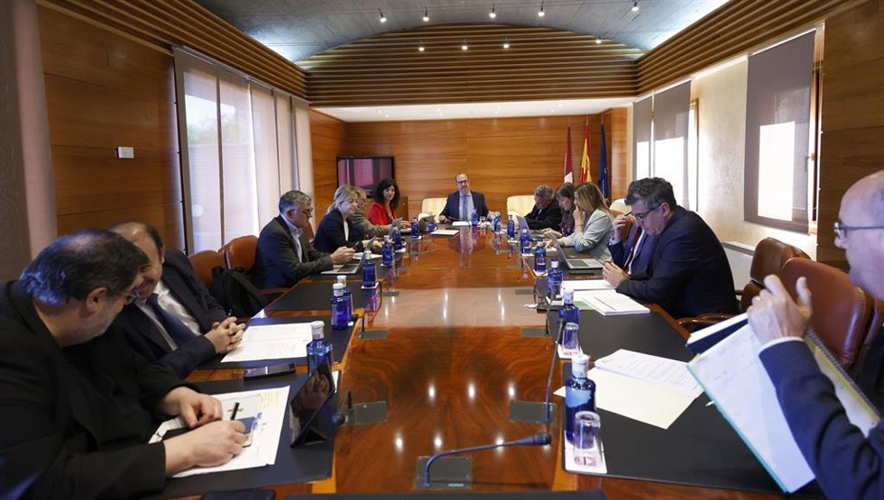 Reunión de la Mesa de las Cortes de C-LM.