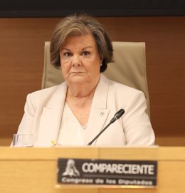 La presidenta del Tribunal de Cuentas, Enriqueta Chicano Jávega