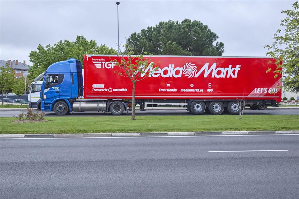 Camión de MediaMarkt