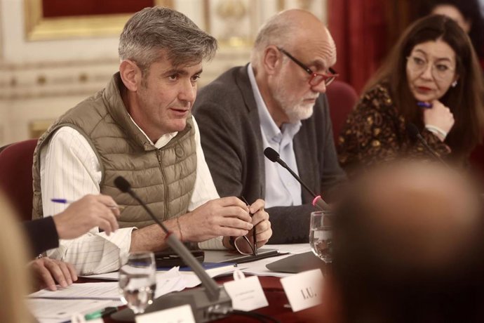 Archivo - Sebastián Hidalgo en un Pleno de la Diputación.