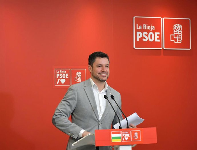 Archivo - Raúl Díaz, en la rueda de prensa