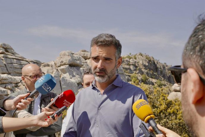 El portavoz del Gobierno de la Junta de Andalucía y consejero de Sostenibilidad, Medio Ambiente y Economía Azul, Ramón Fernández-Pacheco.