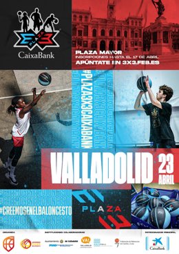El Plaza 3x3 CaixaBank 2024 de baloncesto arranca este martes en Valladolid con casi 450 jugadores y jugadoras.