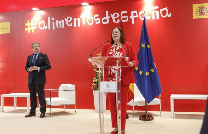 La Secretaria De Estado De Agricultura Y Alimentación, Begoña García, En La Inauguración De La 37ª Edición Del Salón Gourmets, Feria Internacional De Alimentación Y Bebidas De Calidad En Madrid