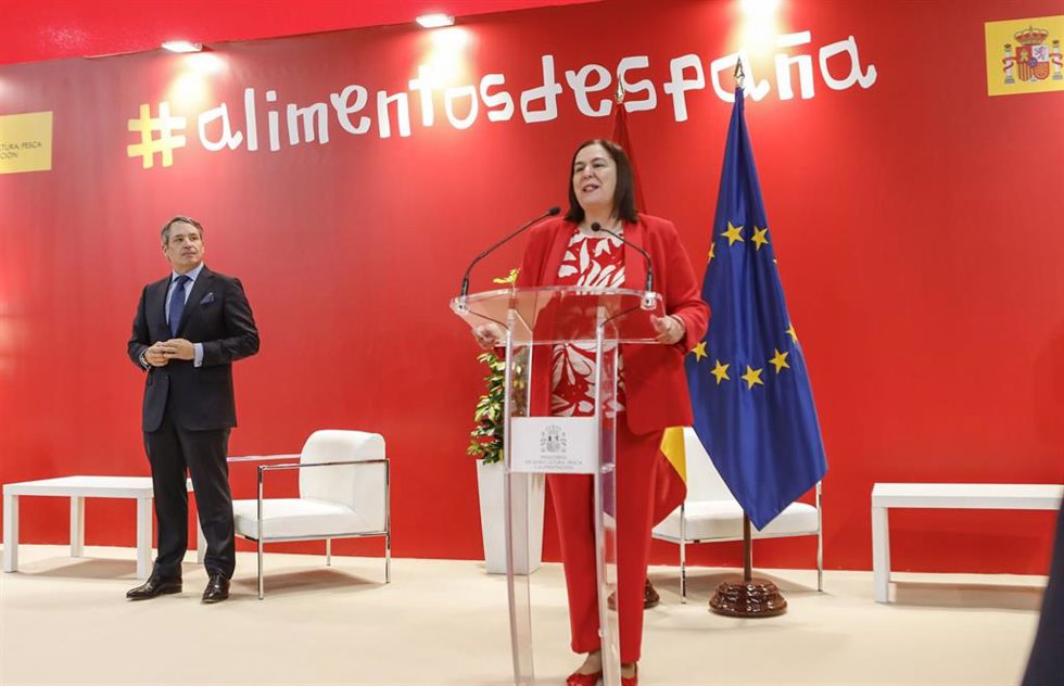 La Secretaria De Estado De Agricultura Y Alimentación, Begoña García, En La Inauguración De La 37 Edición Del Salón Gourmets, Feria Internacional De Alimentación Y Bebidas De Calidad En Madrid