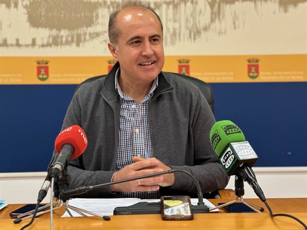 El portavoz del Ayuntamiento de Talavera de la Reina, Jesús García-Barroso.