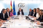 Foto: El PP ataca al PSOE por estar "exultante" cuando es "muleta" del PNV y sube por su "entreguismo" al independentismo