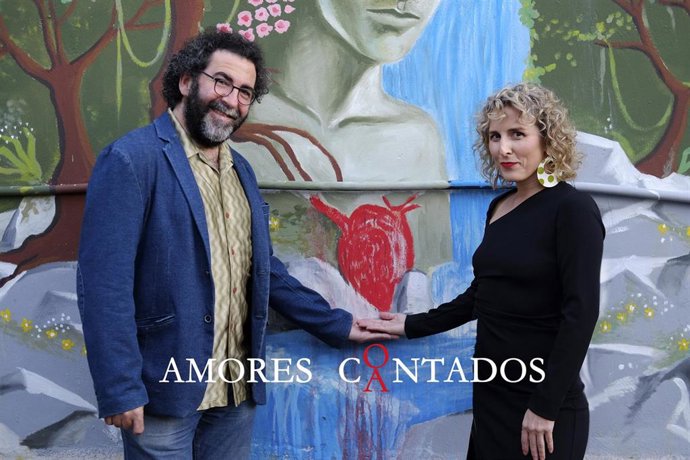 Archivo - Cartel del espectáculo 'Amores C@ntados'.