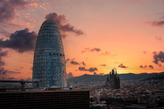 Atardecer en Mirador Torre Glòries