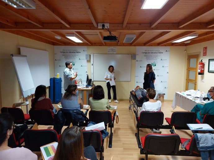 Acciones formativas en el Área de Gestión Sanitaria Campo de Gibraltar Oeste.