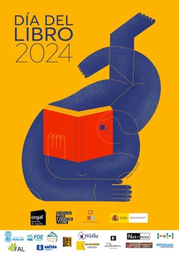 Cartel del Día del Libro 2024.