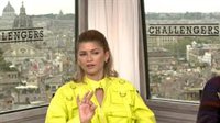 Zendaya explica su entrenamiento como tenista en Rivales