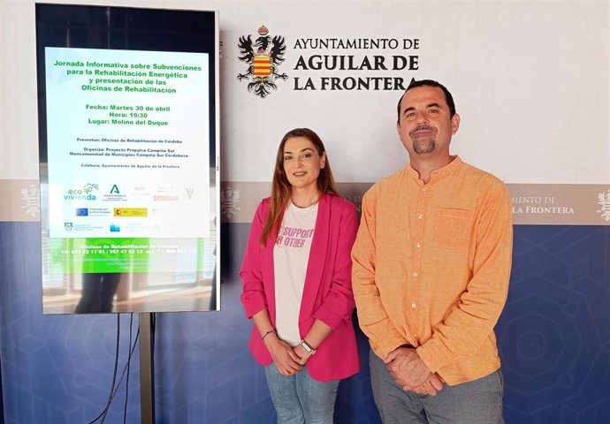 Presentación de la jornada informativa sobre las subvenciones del Plan Ecovivienda.