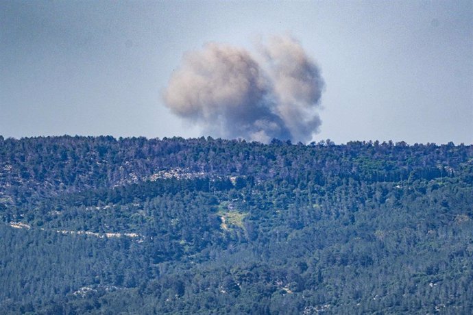 Explosión en la frontera entre Líbano e Israel