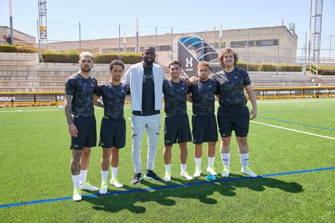 Antonio Rudiger (Real Madrid), en un evento de Under Armour en Madrid.