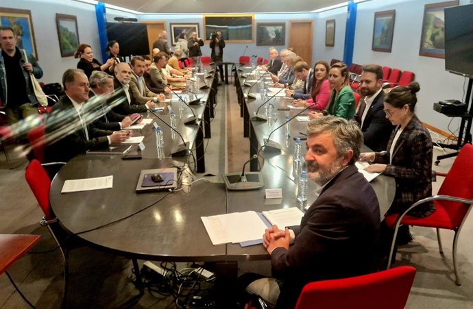Reunión de la alianza por las infraestructuras de Asturias.