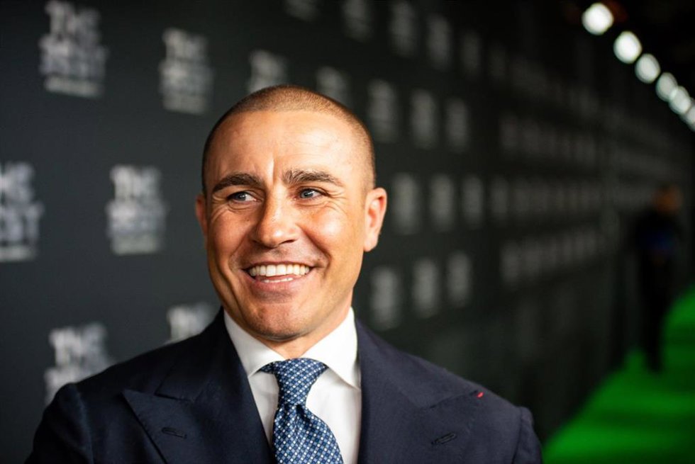 Archivo - El exdefensa italiano Fabio Cannavaro