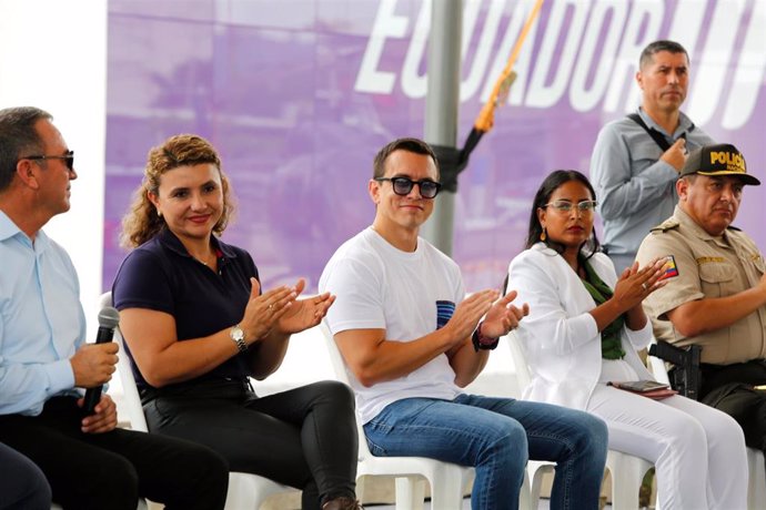 El presidente de Ecuador, Daniel Noboa