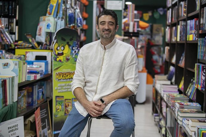 El presidente de la Asociación de Libreros de Castilla-La Mancha, Rafael Díaz.