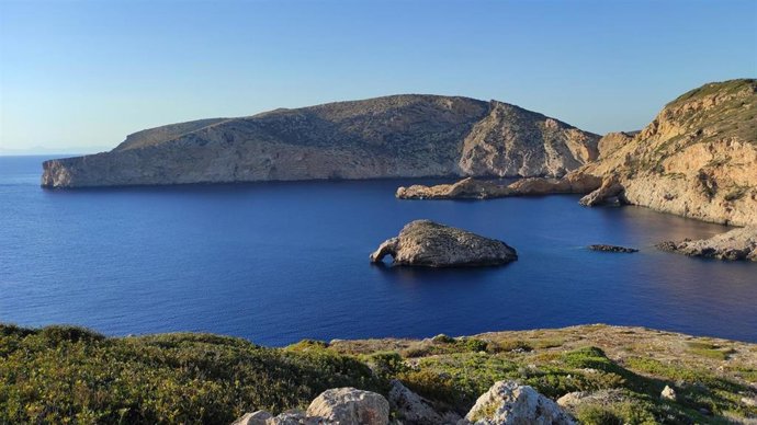Vista del Parque Nacional de Cabrera.