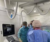 Foto: La Paz emplea una fístula arteriovenosa por vía endovascular para retrasar el agotamiento de accesos en hemodiálisis