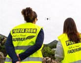 Foto: 'FADEMUR Vuela' ofrece un curso de pilotaje de drones a mujeres rurales de CyL