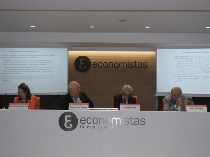 El Consejo General de Economistas de España (CGE) y la Fundación de Estudios de Economía Aplicada (Fedea) han celebrado este martes una sesión con el objeto de ofrecer una visión realista del nivel educativo español