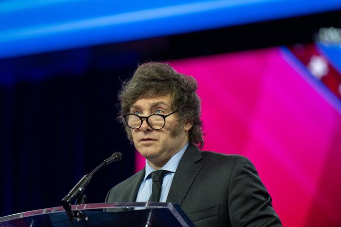 Archivo - El presidente de Argentina, Javier Milei