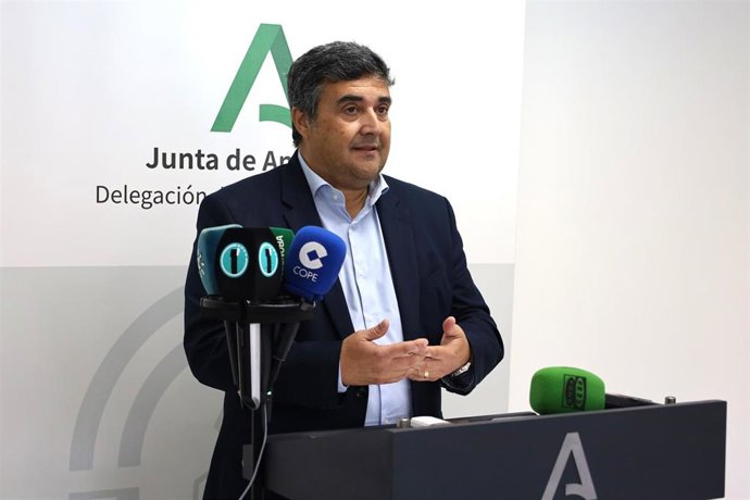 Archivo - El delegado de la Junta de Andalucía en Huelva, José Manuel Correa.