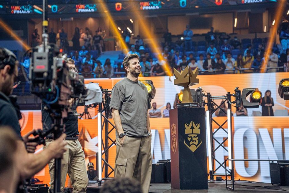 El exfutbolista Gerard Piqué tras la final de la Kings League 2024,